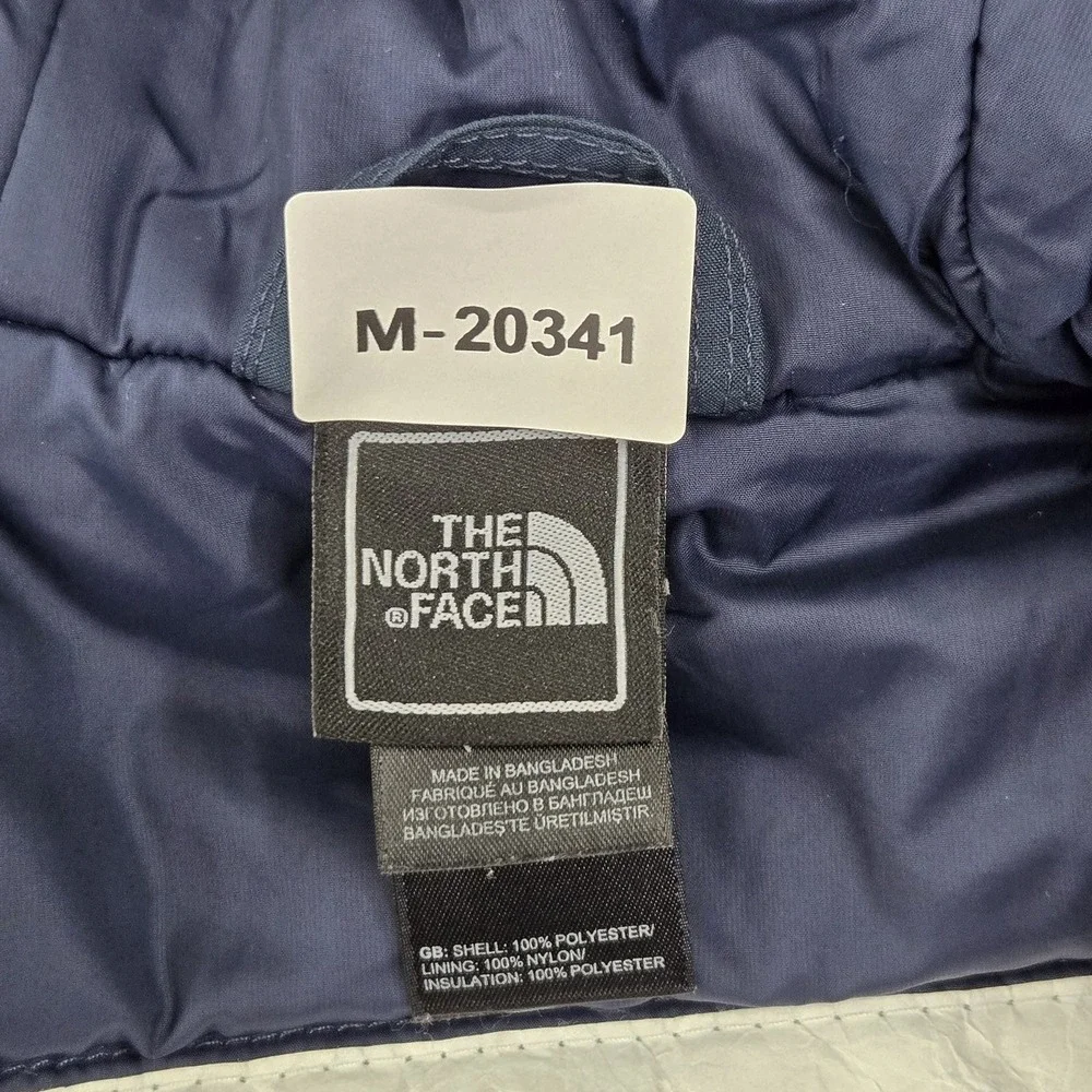 The North Face Boys Jacket M (10/12) Blue‎ Embroidered Geometric Heatseeker
